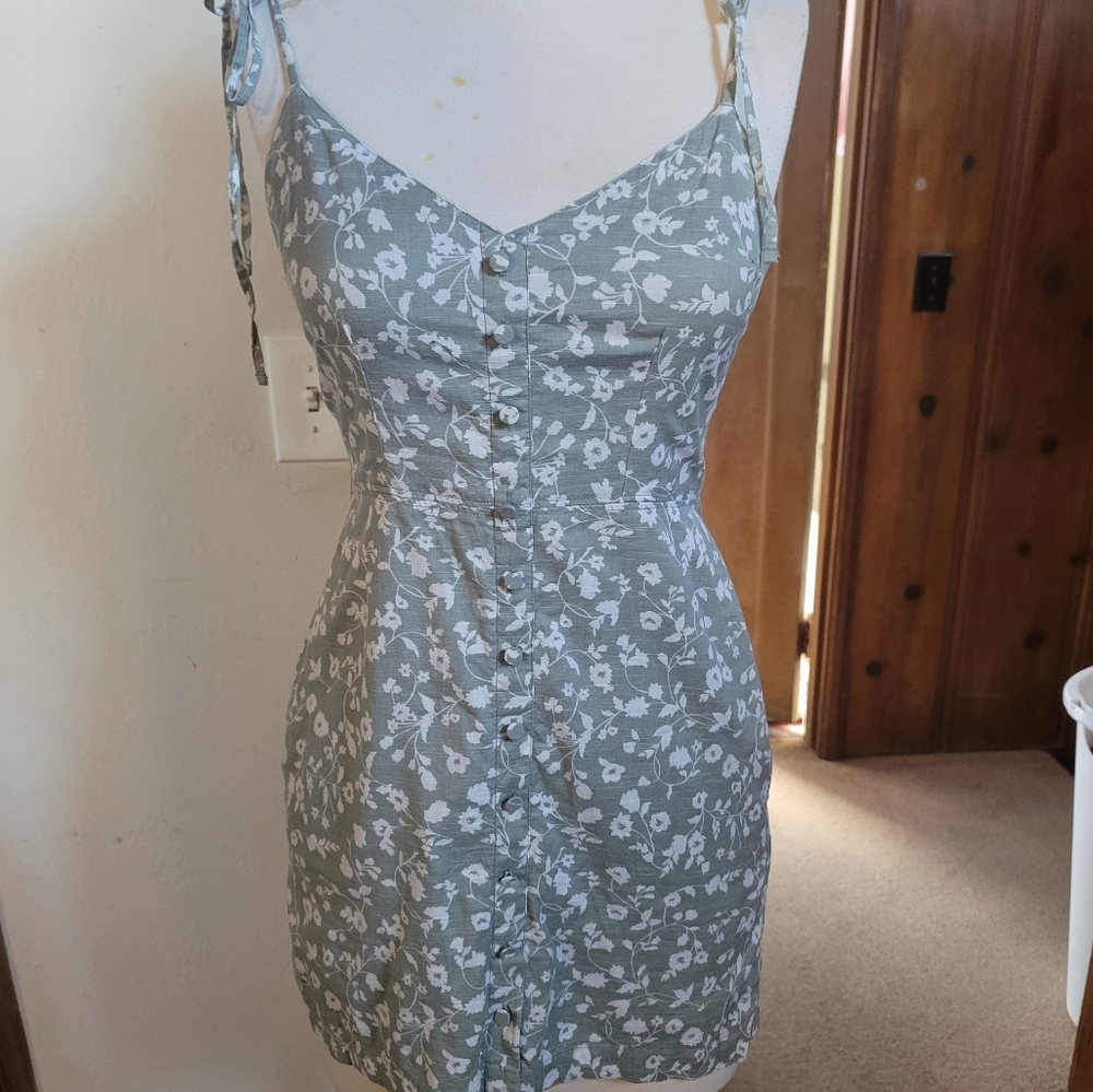 Abercrombie&fitch Tie strap Mini Dress - Picture 11 of 14